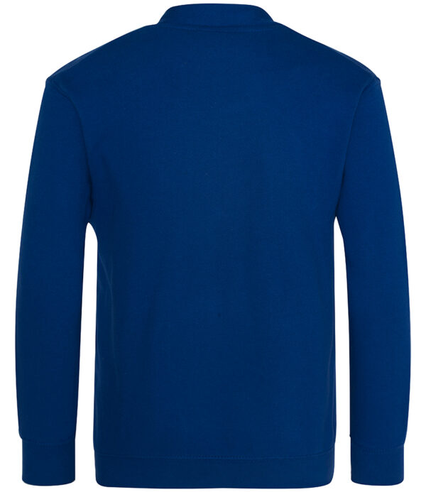 Royal Blue Kids Sweatshirt Cardigan (Primary) - Image 2
