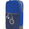 Royal Blue Bookbag (Back View)